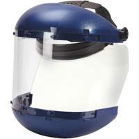 380 Premium Series Dual Crown Uncoated Faceshield, Acetate, Ratchet Suspension OCP Construction Supplies