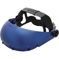 390 Premium Series Single Crown Faceshield Headgear, Ratchet Suspension OCP Construction Supplies