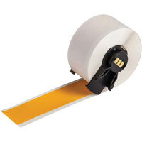 Multi-Purpose Label Tape, Vinyl, Yellow, 1" Width OCP Construction Supplies
