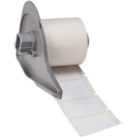 Harsh Environment Multi-Purpose Labels, Polyester, 1.5" L x 1" H, White OCP Construction Supplies