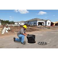 Bac de r&eacute;tention rond Ultra-Drain Guard avec orifice de trop-plein, Huile & s&eacute;diments, 22" - 25" lo x 22" - 25" la OCP Construction Supplies