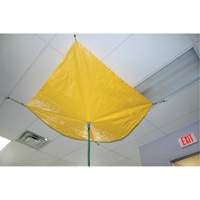 Ultra-Drip Diverter&reg; Roof Drip Diverter, 7' L x 7' W, Vinyl OCP Construction Supplies