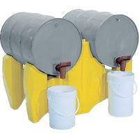 2-Drum Horizontal Rack, 46.5" L x 30" W x 31" H OCP Construction Supplies