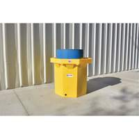 Flat-Bottom Ultra-Spill Collector&reg;, 66 US gal., Mobile OCP Construction Supplies