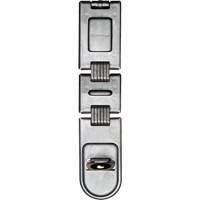 Double-Hinged Security Hasp, Silver OCP Construction Supplies