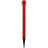 Ground Poles, Red OCP Construction Supplies
