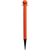 Ground Poles, Orange OCP Construction Supplies
