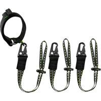 GearLink Wrist Lanyard with Interchangeable Ends, Fixed Length, Hook & Loop/Loop OCP Construction Supplies