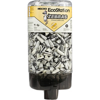 Distributeur de bouchons d'oreilles EcoStation avec des bouchons d'oreilles Zebras OCP Construction Supplies