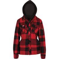 415RBW Quilted Hooded Shirt, Women's, X-Small, Multi-Colour OCP Construction Supplies