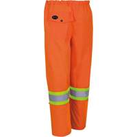 5586 450D Waterproof Safety Pants, Polyester/Polyurethane, 4X-Large, High Visibility Lime-Yellow OCP Construction Supplies