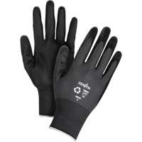 Eco-Friendly Breathable Coated Gloves, 9, Foam Nitrile Coating, 21 Gauge, Nylon/RPET Shell OCP Construction Supplies