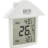 Suction Cup Thermometer, Non-Contact, Digital, -13-122°F (-25-50°C) OCP Construction Supplies