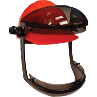 Facetec with Cap Attachment for Slotted Hard Hats, Ratchet Suspension OCP Construction Supplies