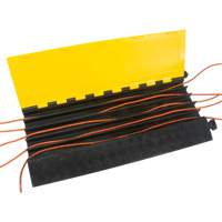 Polyurethane Cable Protector, 5 Channels, 35.43" L x 19.69" W x 2" H OCP Construction Supplies