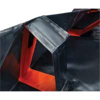 Berme d&eacute;ployable &agrave; mur IBX, Capacit&eacute; 2244 gal. US, 12' la x 25' lo x 12" h, Support &agrave; encliqueter OCP Construction Supplies