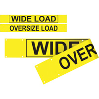 Banni&egrave;re wide load/oversized load &agrave; deux c&ocirc;t&eacute;s, Vinyle, 96" la x 12" h OCP Construction Supplies
