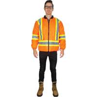 Waterproof 7-in-1 Winter Parka, High Visibility Orange, Medium OCP Construction Supplies