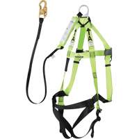 FBH-10000A5440-4 4' Class A Harness & Lanyard with 220 lbs. Capacity, Harness/Lanyard Combo OCP Construction Supplies