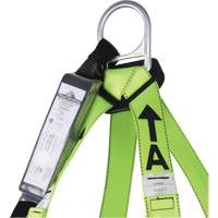 FBH-10000A6440-4 4' Class A Harness & Lanyard with 350 lbs. Capacity, Harness/Lanyard Combo OCP Construction Supplies