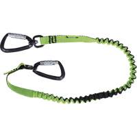 TT-9903 Slim Line Tool Lanyard, Bungee, Dual Carabiner OCP Construction Supplies