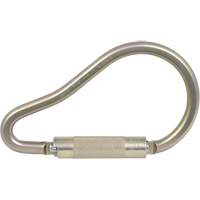 CP-04011-1 Zinc Plated Carabiner with 2" Gate Opening, Steel OCP Construction Supplies
