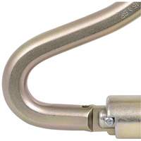CP-04011-1 Zinc Plated Carabiner with 2" Gate Opening, Steel OCP Construction Supplies