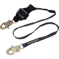 Arc Flash Web Shock-Absorbing Lanyard, 6', Snap Hook Center, Snap Hook Leg Ends, Kevlar&reg; OCP Construction Supplies