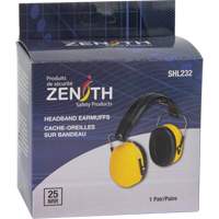 Passive Ear Muffs, Headband, 25 NRR dB OCP Construction Supplies