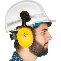 Cache-oreilles passifs, Fixation pour casque, 27 NRR dB OCP Construction Supplies