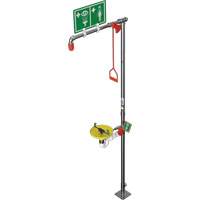 Douche combin&eacute;e avec cuvette ouverte en ABS et entr&eacute;e sup&eacute;rieure, Socle OCP Construction Supplies