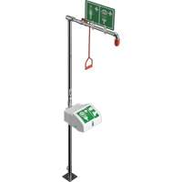 Douche combin&eacute;e avec cuvette ferm&eacute;e en ABS et entr&eacute;e inf&eacute;rieure, Socle OCP Construction Supplies