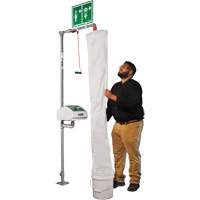 Safety Shower Test Kit with Bucket & Shower Sock OCP Construction Supplies