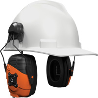 Safety Orange Link 2.0 Bluetooth Earmuffs, Cap Mount Style, 21 dB OCP Construction Supplies