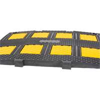 Middle Speed Hump, Rubber, 3' L x 20" W x 2" H OCP Construction Supplies