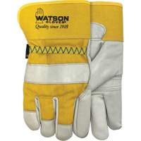 Gants doubl&eacute;s combin&eacute;s en cuir 94003i , Grand, Paume en Cuir fleur de vache, Molleton OCP Construction Supplies