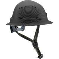 Fibre Metal Climbing Style Helmet with Full Brim, Meets CSA Type 2, Ratchet Suspension, Vented OCP Construction Supplies
