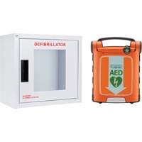 Powerheart&reg; G5 AED & Cabinet Kit, Automatic, Bilingual, Class 3 OCP Construction Supplies
