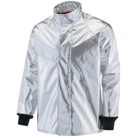 Heat Reflective Coat, 2X-Large, Aluminized PBI Kevlar&reg; OCP Construction Supplies