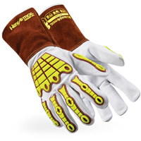 HeatArmor&reg; 5056IMP Welding Gloves, Grain Goatskin, Size X-Small OCP Construction Supplies