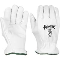 Gants pour conducteurs r&eacute;sistant aux coupures, Petit, Paume en Cuir fleur de ch&egrave;vre OCP Construction Supplies