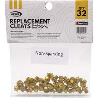 Glacier Trek Non-Sparking Replacement Cleats, Copper, Stud Traction, One Size OCP Construction Supplies