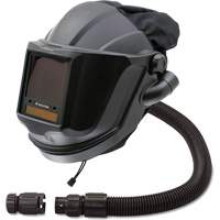 MAXSHIELD&reg; Supplied Air Respirator Shield & Flip-Front Welding with ADF Lens & Control Valve, Universal, Facepiece OCP Construction Supplies