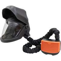 PEAKAIR DEFENDER Visor with Flip-Front & X90VX Blower Kit, Facepiece Respirator/Welding Helmet, Lithium-Ion Battery OCP Construction Supplies
