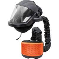 PEAKAIR MAXSHIELD&reg; Powered Air-Purifying Respirator with Blower kit, Facepiece Respirator, Lithium-Ion Battery OCP Construction Supplies