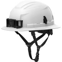 BOLT Full Brim Safety Helmet, Meets CSA Type 2, Ratchet Suspension, Non-Vented OCP Construction Supplies