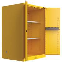 Utili-Guard+ Flammable Safety Cabinet, 45 gal., 2 Door, 43" W x 65" H x 22" D OCP Construction Supplies