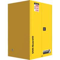 Utili-Guard+ Flammable Safety Cabinet, 45 gal., 2 Door, 43" W x 65" H x 22" D OCP Construction Supplies