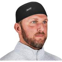Chill-Its 6630 High-Performance Skull Cap with Terry Cloth Sweatband, Black OCP Construction Supplies