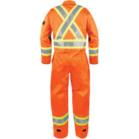 Combinaison ignifuge haute visibilit&eacute;, Taille Petit, Orange OCP Construction Supplies